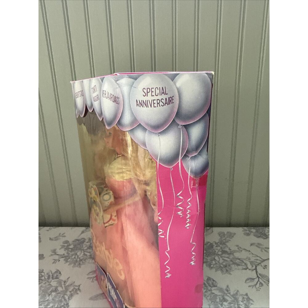 Vtg BARBIE DOLL 1989 HAPPY BIRTHDAY BARBIE EUROPEAN VERSION Ultra Rare Collector - Picture 4 of 12